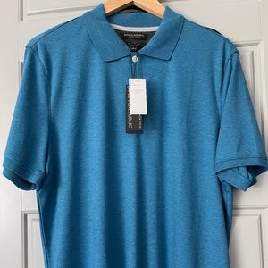 Banana Republic Men's Polo - Luxury Touch - Teal